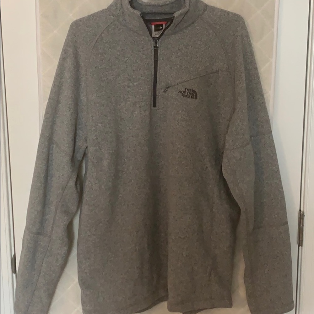 The North Face half zip pull over